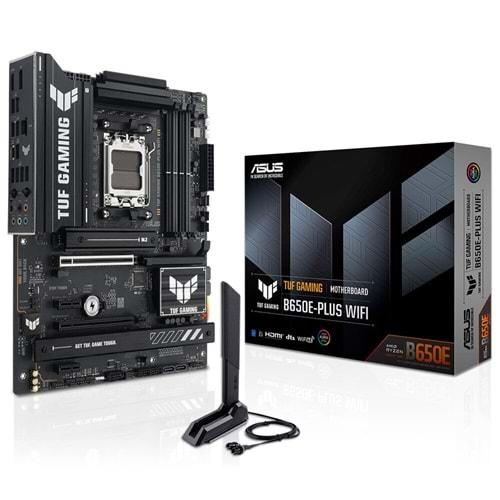 Asus Tuf Gamıng B650e-plus Wıfı6e Ddr5 Hdmı-dp Pcıe 5.0 Am5 Atx Anakart