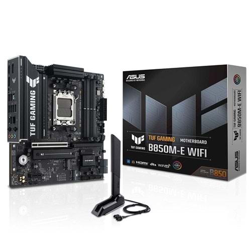 Asus Tuf Gamıng B850m-e Wıfı 6e Ddr5 Hdmı-dp Typec Pcıe 5.0 Am5 Matx
