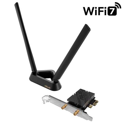 Asus PCE-BE92BT WiFi 7 + Bluetooth 6GHz PCI Express Adaptör