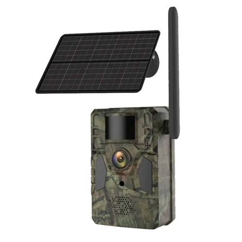 INOX-222 4 MP Full HD 4G Solar Sim Kartlı GPRS+ Black Led Fotokapan IR IP Kamera