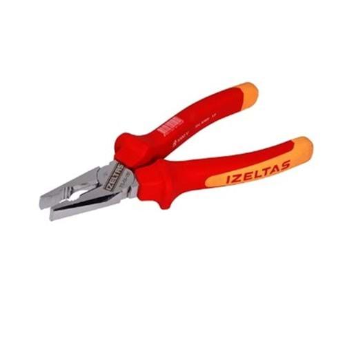 Izeltaş 1000V İzoleli Elektrikçi Kombine Pense 180 MM 3020126180